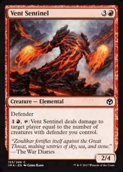 4x Vent Sentinel MTG Iconic Masters NM Magic Regular - Image 1