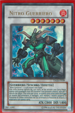 NITRO GUERRIERO (Nitro Warrior) • Ultra R • TDGS IT039 • Unl • Yugioh ANDYCARDS - Image 1