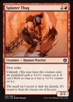 4x Splatter Thug MTG Iconic Masters NM Magic Regular - Image 1