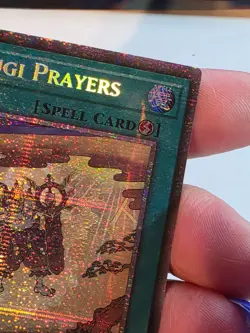 Yugioh Mitsurugi Prayers L26D-ENM14 Starlight Rare 1st Ediion - Image 2