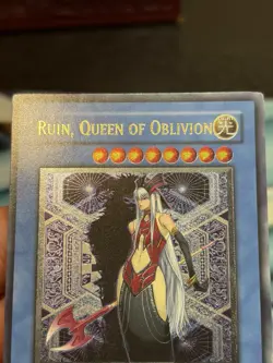 Ruin, Queen of Oblivion 1st Edition Ultimate Rare Lightly Played, SOI-EN034 - Image 3