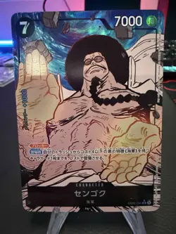 Sengoku (Alt Art) EB02-044 SR/JAPANESE ONE PIECE Anime 25th Collection TCG - Image 1