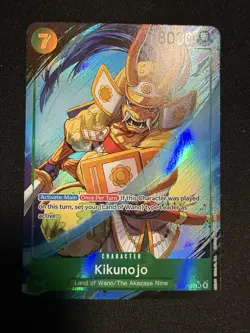 Kikunojo Alternate Alt Art SR EB04-012 One Piece TCG English OP14 Azure Seven - Image 1