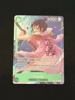 Tashigi OP14-029 Dash pack Promo- The Azure Sea's Seven ENGLISH OP14 One Piece - Image 1