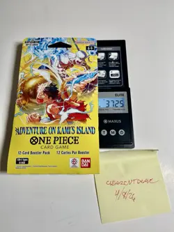 (HEAVY)One Piece Adventure On Kami’s Island OP15-EB04 Sleeved Booster Pack 37.25 - Image 1