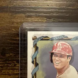 2023 SHOHEI OHTANI Topps Allen & Ginter A&G Short-Printed SP Card #396 LA Angels - Image 3
