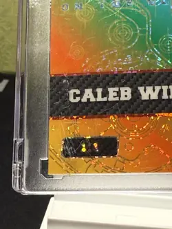 Caleb Williams 2023 Wild Card QB1 On the Clock 6 Card Lot! ( RC) - Image 3