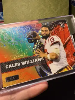 Caleb Williams 2023 Wild Card QB1 On the Clock 6 Card Lot! ( RC) - Image 4
