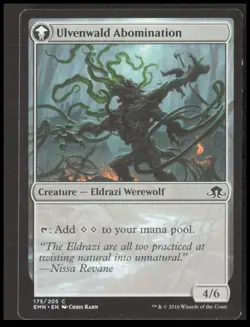 MTG Ulvenwald Captive 175 Common Eldritch Moon Card CB-1-3-B-26 - Image 2