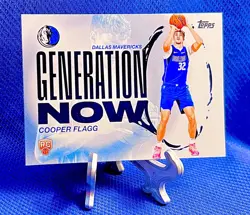Cooper Flagg 2025-26 Topps Generation Now Parallel RC GN-1 ROOKIE Mavericks 💎 - Image 1