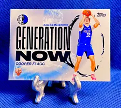 Cooper Flagg 2025-26 Topps Generation Now Parallel RC GN-1 ROOKIE Mavericks 💎 - Image 2