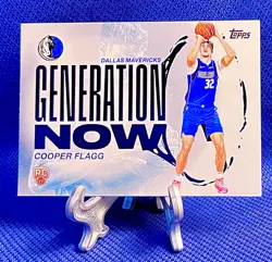 Cooper Flagg 2025-26 Topps Generation Now Parallel RC GN-1 ROOKIE Mavericks 💎 - Image 3