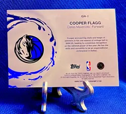 Cooper Flagg 2025-26 Topps Generation Now Parallel RC GN-1 ROOKIE Mavericks 💎 - Image 4
