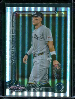 2025 Topps Update #ASG-2 Aaron Judge 2025 All-Star Game FoilFractor #/1 - Image 1