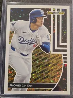 2024 Topps Update - Shohei Ohtani Topps Black Gold Insert #BG-1 - Image 1
