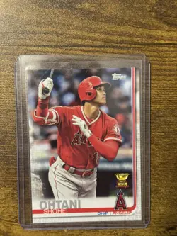 2019 Topps Series 1 SHOHEI OHTANI Rookie Cup Los Angeles Angels #250 Dodgers MVP - Image 1