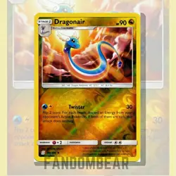 Dragonair REVERSE HOLO card 149/236 Sun & Moon Unified Minds 2019 Pokemon LP/MP - Image 3