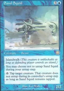 MTG magic cards 1x Sand Squid Mercadian Masques Light Play, English - Image 1