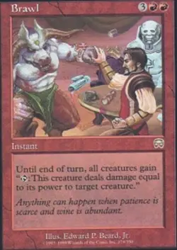 MTG magic cards 1x Brawl Mercadian Masques Light Play, English - Image 1