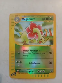 Pokemon TCG Meganium Reverse Holo Card 53/165 Expedition Base Set - Image 2