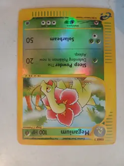 Pokemon TCG Meganium Reverse Holo Card 53/165 Expedition Base Set - Image 4