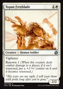 4x Topan Freeblade MTG Iconic Masters NM Magic Regular - Image 1