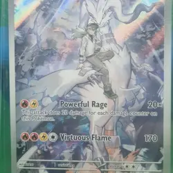 N's Reshiram 167/159 - Pokemon TCG Card Journey Together - Illustration Rare NM - Image 2
