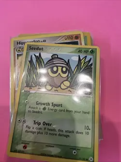 LOT OF 30 2000’s POKEMON CARDS INCLUDES WEEDLE, HIPPOWDON, SEEDOT, GULPIN, ETC - Image 2