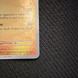 Pokemon Rotom 077/182 DRI Reverse Holo Basic Lightning 60HP 20/30× Card - Image 3