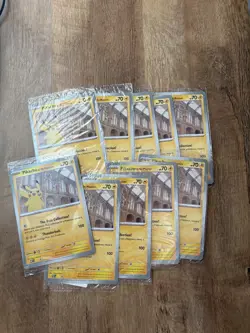 Pikachu At The Museum Jumbo Promo Card X10 - Image 1