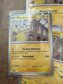 Pikachu At The Museum Jumbo Promo Card X10 - Image 3