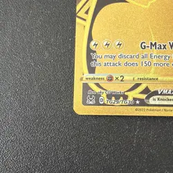 Pokemon TCG Pikachu VMAX Gold Card TG29/TG30 *Excellent Condition* - Image 4