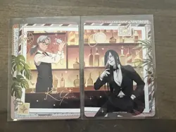 Kabuto Yakushi & Orochimaru Naruto Kayou PU-001 & PU-002 Anime Cards NM - Image 1