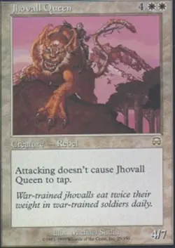 MTG magic cards 1x Jhovall Queen Mercadian Masques Light Play, English - Image 1