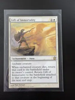 Gift of Immortality - Theros - MTG - Rare - Magic The Gathering - Image 3