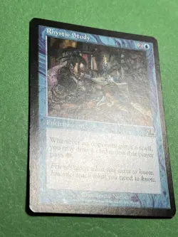 **Rhystic Study** ~Prophecy~ MTG: Magic the Gathering- Light Play (LP) - Image 4