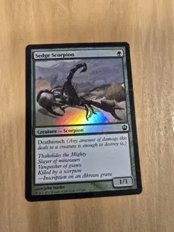 Sedge Scorpion - #177/249 (NM) Theros THS Magic MTG - Foil - Image 1