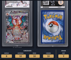 Pokemon TCG Obsidian Flames Charizard EX Card 223/197 Ace 9 - Image 1