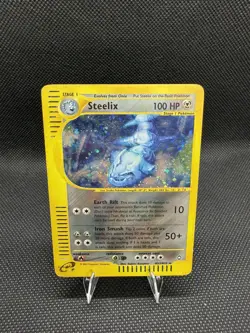 Pokemon TCG - Steelix H23/H32 Aquapolis e-Reader Holo Rare Vintage 2002 [LP] - Image 1