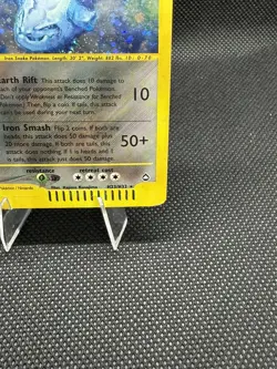 Pokemon TCG - Steelix H23/H32 Aquapolis e-Reader Holo Rare Vintage 2002 [LP] - Image 5