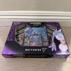 Pokemon TCG Champion's Path Booster Pack Hatterene V Collection Box NEW SEALED - Image 5