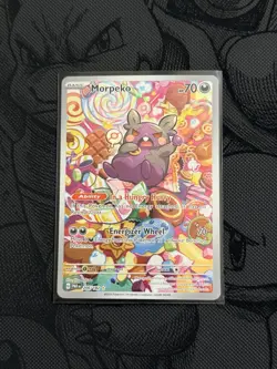 Morpeko 206/182 Illustration Rare - Paradox Rift - pokemon card - Image 1