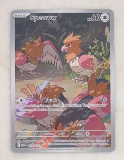 Pokemon Spearow 151/132 Illustration Rare Mega Evolutions Set TCG NM - Image 1
