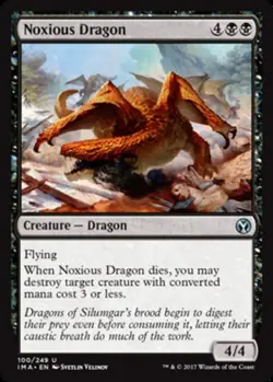 4x Noxious Dragon MTG Iconic Masters NM Magic Regular - Image 1