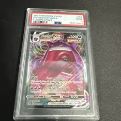 Pokemon Gengar VMAX 157/264 Fusion Strike Ultra Rare Full Art Holo PSA 9 - Image 1