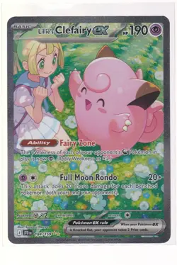 Lillie's Clefairy ex 184/159 Sv09: Journey Together Holo Pack Fresh Pokemon - Image 1
