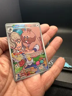 Pokemon TCG Arven's Greedent #205 NM - Destined Rivals - Read Description - Image 3