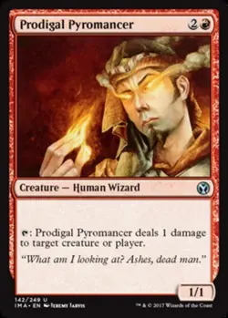 4x Prodigal Pyromancer MTG Iconic Masters NM Magic Regular - Image 1