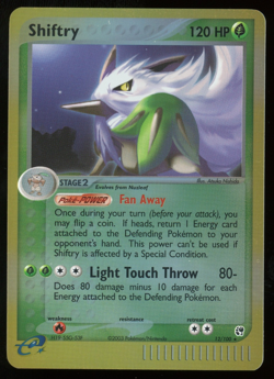 Pokemon 2003 Ex Sandstorm - Shiftry - Reverse Holo - 12 - Image 1
