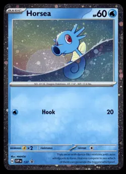 Horsea (Cosmo Holo) 137 Holo Promo Scarlet & Violet Promo Holo Near Mint - Image 1